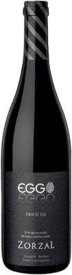 29,95 € 免费送货 | 红酒 Zorzal Eggo Tinto de Tiza I.G. Valle de Uco 门多萨 阿根廷 Malbec 瓶子 75 cl