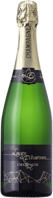 28,95 € Envio grátis | Espumante branco Gruet Laure d'Echarmes Brut A.O.C. Champagne Champagne França Pinot Preto, Chardonnay, Pinot Meunier Garrafa 75 cl