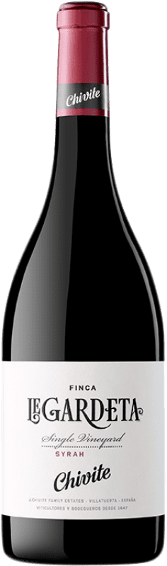 14,95 € Free Shipping | Red wine Chivite Legardeta D.O. Navarra Navarre Spain Syrah Bottle 75 cl