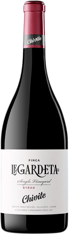 19,95 € Kostenloser Versand | Rotwein Chivite Legardeta D.O. Navarra Navarra Spanien Syrah Flasche 75 cl