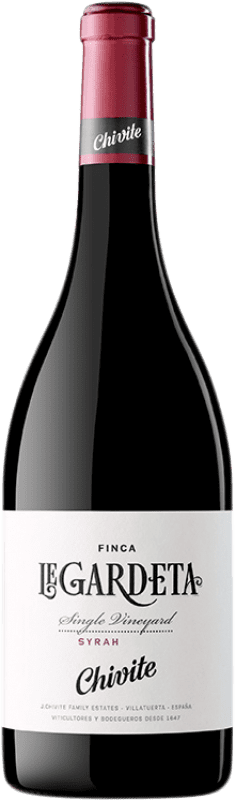 22,95 € Envío gratis | Vino tinto Chivite Legardeta D.O. Navarra Navarra España Syrah Botella 75 cl