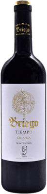 16,95 € Spedizione Gratuita | Vino rosso Briego Tiempo Crianza D.O. Ribera del Duero Castilla y León Spagna Tempranillo Bottiglia 75 cl