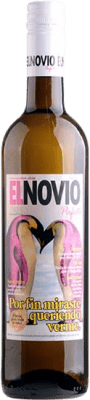 10,95 € Spedizione Gratuita | Vino bianco Vitivinícola del Mediterráneo El Novio Perfecto D.O. Valencia Comunità Valenciana Spagna Macabeo, Moscato Giallo Bottiglia 75 cl