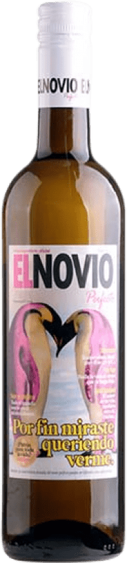 8,95 € Spedizione Gratuita | Vino bianco Vitivinícola del Mediterráneo El Novio Perfecto D.O. Valencia Comunità Valenciana Spagna Macabeo, Moscato Giallo Bottiglia 75 cl