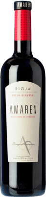 19,95 € Kostenloser Versand | Rotwein Amaren Selección de Viñedos D.O.Ca. Rioja Baskenland Spanien Tempranillo, Grenache Flasche 75 cl