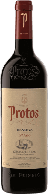 42,95 € Бесплатная доставка | Красное вино Protos 5º Año Резерва D.O. Ribera del Duero Кастилия-Леон Испания Tempranillo — Темпранильо Бутылка 75 cl