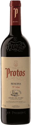 39,95 € Free Shipping | Red wine Protos 5º Año Reserve D.O. Ribera del Duero Castilla y León Spain Tempranillo Bottle 75 cl