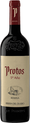 42,95 € 送料無料 | 赤ワイン Protos 5º Año レセルバ D.O. Ribera del Duero カスティーリャ・イ・レオン スペイン Tempranillo — テンプラニーリョ 75 cl