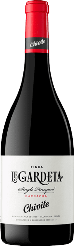 19,95 € 免费送货 | 红酒 Chivite Legardeta D.O. Navarra 纳瓦拉 西班牙 Grenache 瓶子 75 cl