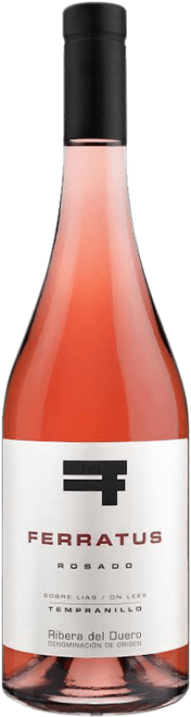 14,95 € Бесплатная доставка | Розовое вино Ferratus Rosado D.O. Ribera del Duero Кастилия-Леон Испания Tempranillo бутылка 75 cl