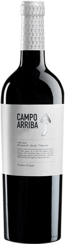 11,95 € 免费送货 | 红酒 Barahonda Campo Arriba D.O. Yecla 穆尔西亚地区 西班牙 Syrah, Monastrell, Grenache Tintorera 瓶子 75 cl