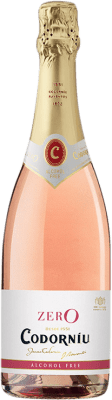 9,95 € Envoi gratuit | Rosé mousseux Codorníu Zero Rosé Espagne Xarel·lo, Chardonnay Bouteille 75 cl