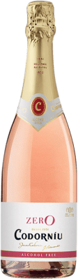 13,95 € Spedizione Gratuita | Spumante Rosato Codorníu Zero Rosé — Rosato Spagna Xarel·lo, Chardonnay 75 cl Senza Alcol