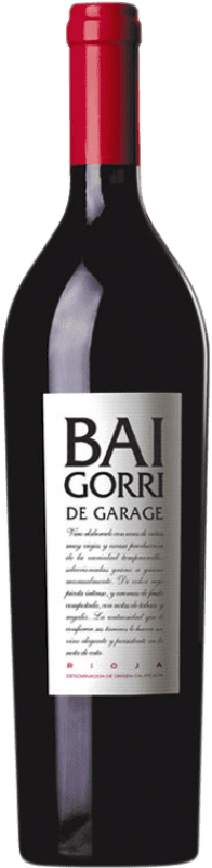62,95 € Free Shipping | Red wine Baigorri De Garage D.O.Ca. Rioja Basque Country Spain Tempranillo Bottle 75 cl