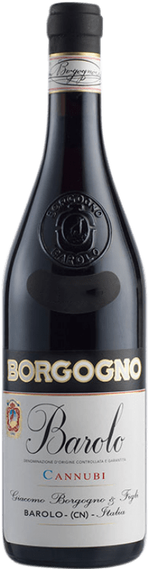 206,95 € 免费送货 | 红酒 Virna Borgogno Cannubi D.O.C.G. Barolo 意大利 Nebbiolo 瓶子 75 cl