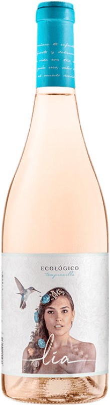 12,95 € Spedizione Gratuita | Vino Rosato Ventosilla PradoRey Lía D.O. Ribera del Duero Castilla y León Spagna Tempranillo Eco Biologico Bottiglia 75 cl