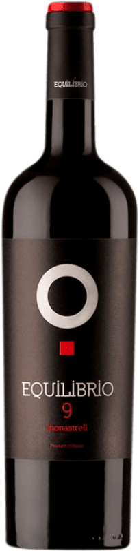 12,95 € Free Shipping | Red wine Sierra Norte Equilibrio 9 meses D.O. Jumilla Region of Murcia Spain Monastrell Bottle 75 cl