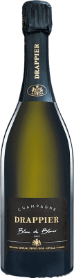 59,95 € Envoi gratuit | Blanc mousseux Drappier Blanc de Blancs Signature A.O.C. Champagne Champagne France Chardonnay, Pinot Blanc Bouteille 75 cl