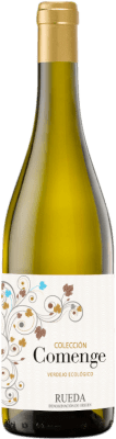8,95 € Envio grátis | Vinho branco Comenge Ecológico D.O. Rueda Castela e Leão Espanha Verdejo Garrafa 75 cl