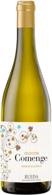 8,95 € Envío gratis | Vino blanco Comenge Ecológico D.O. Rueda Castilla y León España Verdejo Botella 75 cl