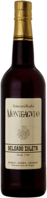 15,95 € Envoi gratuit | Vin Fortifié Delgado Zuleta Monteagudo Amontillado D.O. Jerez-Xérès-Sherry Andalousie Espagne Palomino Fino 75 cl