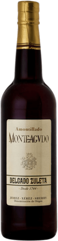 19,95 € Free Shipping | Fortified wine Delgado Zuleta Monteagudo Amontillado D.O. Jerez-Xérès-Sherry Andalusia Spain Palomino Fino Bottle 75 cl