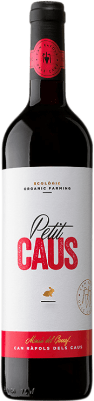 11,95 € Envio grátis | Vinho tinto Can Ràfols Petit Caus Tinto D.O. Penedès Catalunha Espanha Tempranillo, Merlot, Grenache, Pinot Preto Garrafa 75 cl