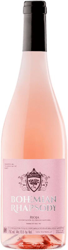 10,95 € Spedizione Gratuita | Vino rosato El Vino Pródigo Bohemian Rhapsody D.O.Ca. Rioja La Rioja Spagna Tempranillo Bottiglia 75 cl