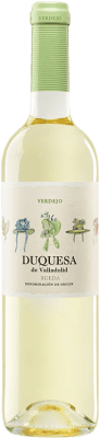 58,95 € 免费送货 | 白酒 Lan Duquesa de Valladolid D.O. Rueda 卡斯蒂利亚莱昂 西班牙 Verdejo 瓶子 75 cl