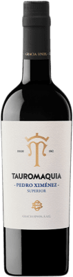 29,95 € Free Shipping | Sweet wine Hermanos Gracia Tauromaquia Superior D.O. Montilla-Moriles Andalusia Spain Pedro Ximénez Medium Bottle 50 cl