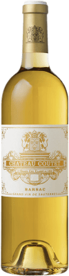 53,95 € Kostenloser Versand | Weißwein Château Coutet Süß A.O.C. Sauternes Bordeaux Frankreich Sauvignon Weiß, Sémillon, Muscadelle Flasche 75 cl