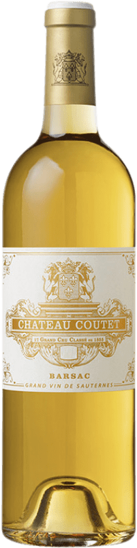 53,95 € Бесплатная доставка | Белое вино Château Coutet сладкий A.O.C. Sauternes Бордо Франция Sauvignon White, Sémillon, Muscadelle бутылка 75 cl