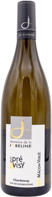 19,95 € Spedizione Gratuita | Vino Bianco Domaine de La Jobeline Prévisy A.O.C. Mâcon Borgogna Francia Chardonnay 75 cl