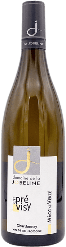 19,95 € Envío gratis | Vino blanco Domaine de La Jobeline Prévisy A.O.C. Mâcon Borgoña Francia Chardonnay Botella 75 cl