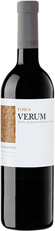 10,95 € Envoi gratuit | Vin rouge Verum Crianza I.G.P. Vino de la Tierra de Castilla Castilla La Mancha Espagne Tempranillo, Merlot, Cabernet Sauvignon Bouteille 75 cl