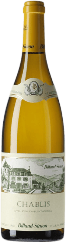 28,95 € Envio grátis | Vinho branco Billaud-Simon A.O.C. Chablis Borgonha França Chardonnay Garrafa 75 cl