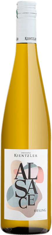 23,95 € 免费送货 | 白酒 Kientzler A.O.C. Alsace 阿尔萨斯 法国 Riesling 瓶子 75 cl