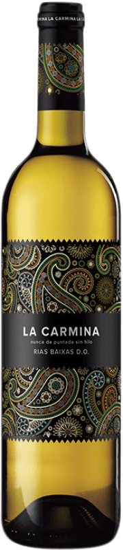 15,95 € Free Shipping | White wine Tamaral La Carmina D.O. Rías Baixas Galicia Spain Albariño Bottle 75 cl