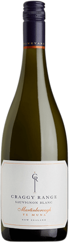 28,95 € 免费送货 | 白酒 Craggy Range Te Muna I.G. Martinborough 马丁 新西兰 Sauvignon White 瓶子 75 cl