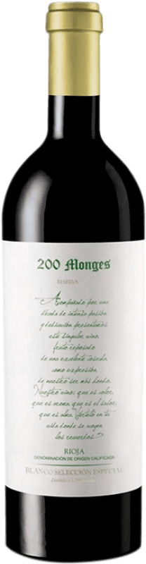 67,95 € Envoi gratuit | Vin blanc Vinícola Real 200 Monjes Blanco Grande Réserve D.O.Ca. Rioja La Rioja Espagne Viura, Malvasía, Grenache Blanc Bouteille 75 cl