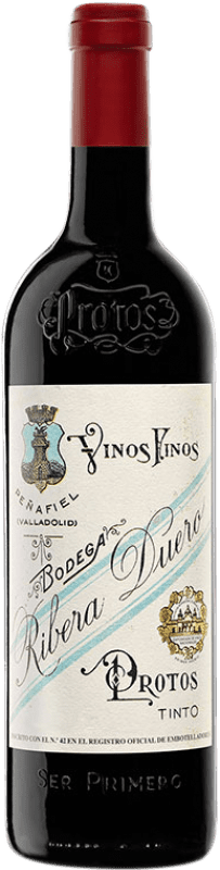 72,95 € Free Shipping | Red wine Protos 27 D.O. Ribera del Duero Castilla y León Spain Tempranillo Magnum Bottle 1,5 L