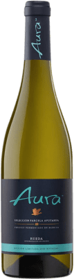 23,95 € 免费送货 | 白酒 Aura Selección Avutarda 岁 D.O. Rueda 卡斯蒂利亚莱昂 西班牙 Verdejo 瓶子 75 cl