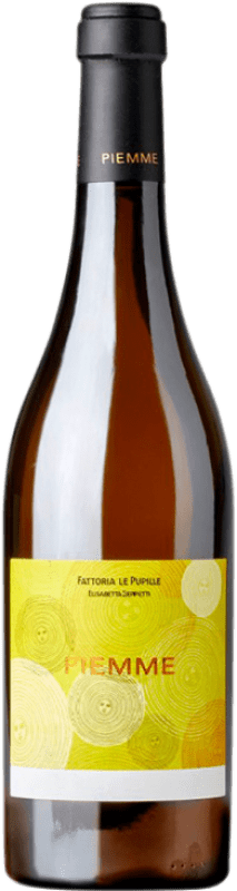 125,95 € Free Shipping | White wine Le Pupille Piemme I.G.T. Toscana Tuscany Italy Petit Manseng Bottle 75 cl