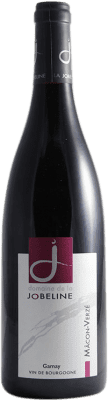 23,95 € Бесплатная доставка | Красное вино La Jobeline Rouge A.O.C. Mâcon Бургундия Франция Gamay бутылка 75 cl