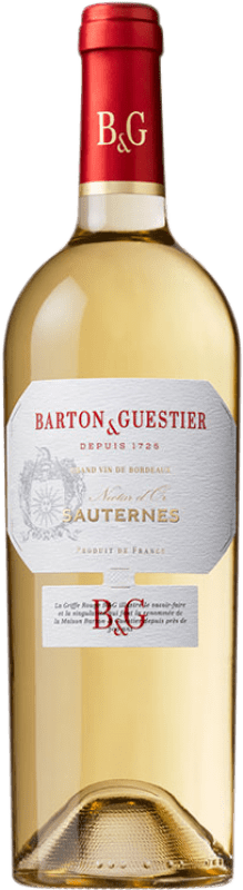 22,95 € Бесплатная доставка | Белое вино Barton & Guestier B&G Passeport сладкий A.O.C. Sauternes Бордо Франция Sauvignon White, Sémillon бутылка 75 cl