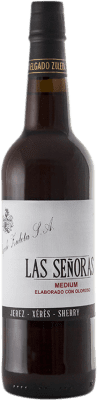 17,95 € Бесплатная доставка | Сладкое вино Delgado Zuleta Medium Las Señoras D.O. Jerez-Xérès-Sherry Андалусия Испания Palomino Fino, Pedro Ximénez бутылка 75 cl
