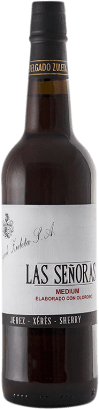 16,95 € Free Shipping | Sweet wine Delgado Zuleta Medium Las Señoras D.O. Jerez-Xérès-Sherry Andalusia Spain Palomino Fino, Pedro Ximénez Bottle 75 cl