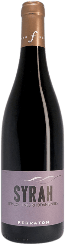 14,95 € Envío gratis | Vino tinto Ferraton Père I.G.P. Collines Rhodaniennes Francia Syrah Botella 75 cl