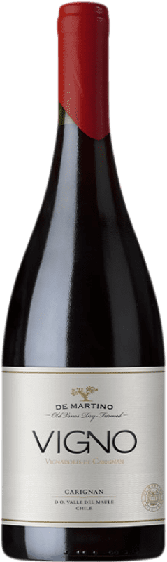 59,95 € Spedizione Gratuita | Vino rosso De Martino Old Vines Vigno I.G. Valle del Maule Valle del Maule Chile Carignan, Malbec, Cinsault Bottiglia 75 cl