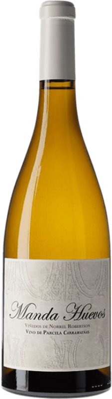 25,95 € Envío gratis | Vino blanco El Escocés Volante Manda Huevos Blanco Carramainas España Garnacha Blanca, Macabeo Botella 75 cl